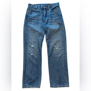 Vince Straight Leg Vintage Wash Jeans